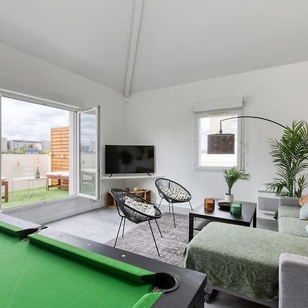 Premium Flat 6 People With Billard And Terrace Stade De France Saint-Denis  Eksteriør bilde