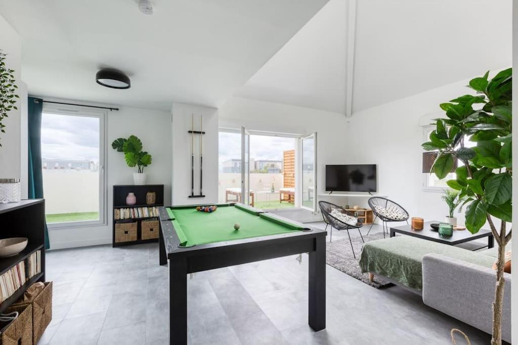 Premium Flat 6 People With Billard And Terrace Stade De France Saint-Denis  Eksteriør bilde