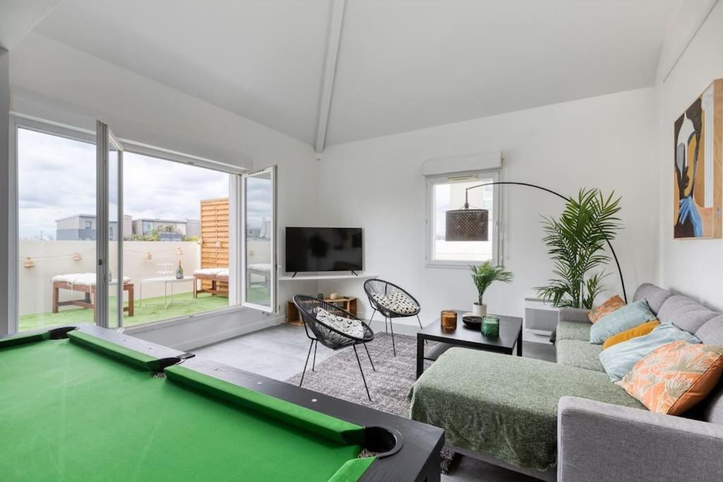 Premium Flat 6 People With Billard And Terrace Stade De France Saint-Denis  Eksteriør bilde