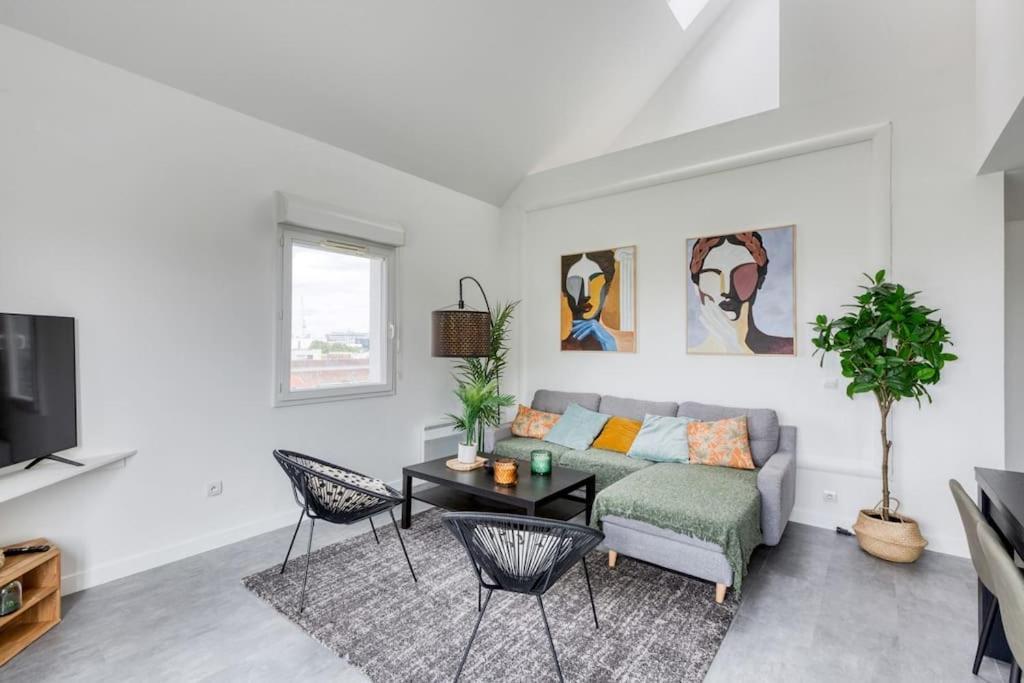 Premium Flat 6 People With Billard And Terrace Stade De France Saint-Denis  Eksteriør bilde